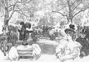 Sonntagnachmittag in der Nähe des Stanhope Gate, ca. 1897