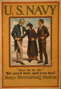 U.S. Navy "Hier ist er, Sir" Wir brauchen ihn und Sie auch!