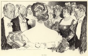 Ihre Gastgeberin von Charles Dana Gibson