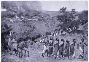 Ägyptisches Lager auf dem Ölberg, ca. 1920 von Charles Daniel Ward