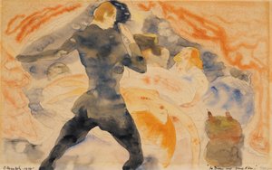 Das Mädchen mit den goldenen Augen von Charles Demuth