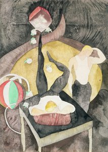 Zwei Akrobat-Jongleure, 1916