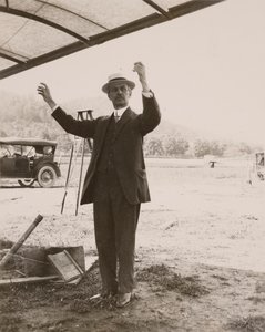 Porträt von Albert Francis Zahm 1862-1954, 1914