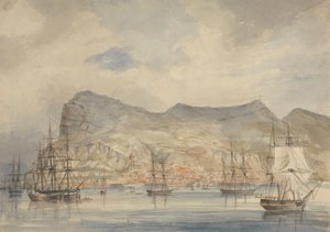Blick auf Gibraltar