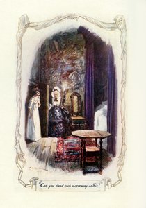 Können Sie eine solche Zeremonie ertragen? (Illustration) von Charles Edmund Brock