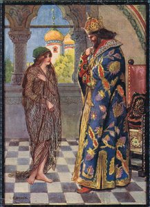 Titelillustration aus Kindererzählungen aus rumänischen Legenden von Moses Gaster