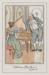 Illustration für Persuasion von Charles Edmund Brock