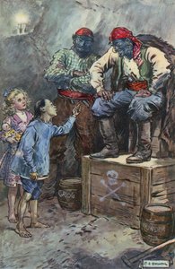Illustration für Queen of the Pirate Isle von Bret Harte