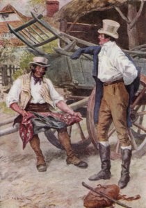 Illustration für The Broad Highway a Romance of Kent von Charles Edmund Brock
