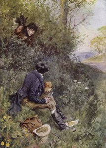 Illustration für The Broad Highway a Romance of Kent von Charles Edmund Brock