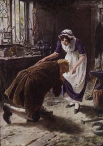 Illustration für Die Breite Straße, eine Romanze von Kent von Charles Edmund Brock