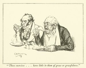 Illustration für Die Essays von Elia von Charles Lamb von Charles Edmund Brock