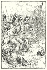 Die französische Garde bei Waterloo