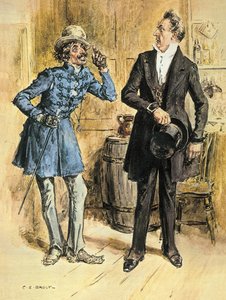 Die Heuchelei von Mr. Pecksniff von Charles Edmund Brock