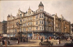 Das alte Gebäude, Bourne und Hollingsworth, Oxford Street