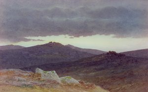Abenddämmerung über Dartmoor