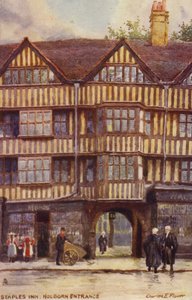 Staples Inn, Holborn Eingang, London