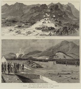 Mit der britischen Garnison in Suakim von Charles Edwin Fripp