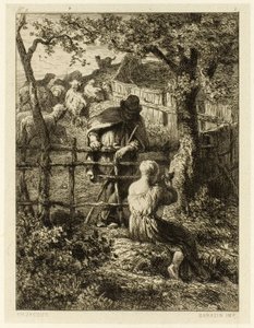 Sommer von Charles Emile Jacque