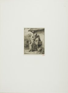 Der Messerschleifer von Charles Emile Jacque