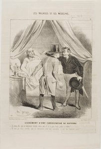 Das Vergnügen einer ärztlichen Beratung (Tafel 11)