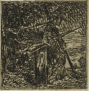 Vagabund von Charles Emile Jacque