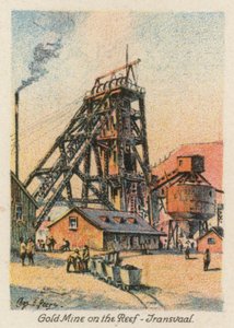 Südafrika: Goldmine am Riff, Transvaal