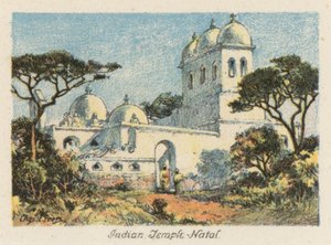 Südafrika: Indischer Tempel, Natal
