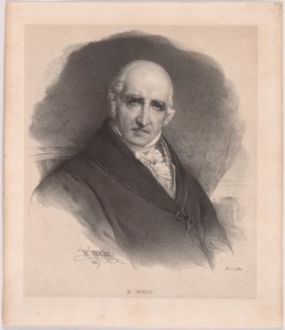 Benjamin West von Charles Etienne Pierre Motte