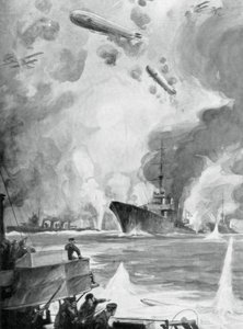 Cuxhaven-Raid, 25. Dezember 1914, 1926 von Charles Fouqueray