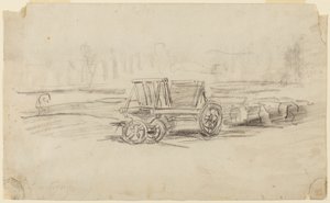Ein Bauernwagen