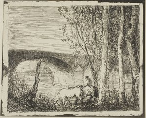 Brücke von Charles Francois Daubigny