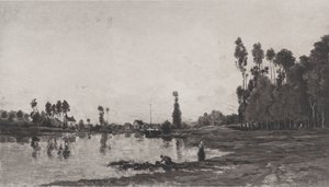 Am Fluss von Charles Francois Daubigny