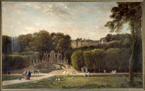 Der Park von Saint Cloud von Charles Francois Daubigny