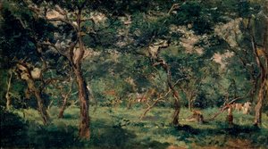 Olivenhain, frühe 1870er