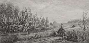 Frühling von Charles Francois Daubigny