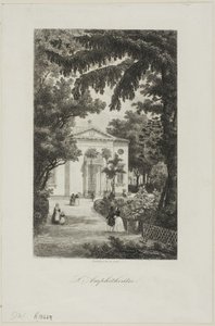 Das Amphitheater des Jardin des Plantes von Charles Francois Daubigny