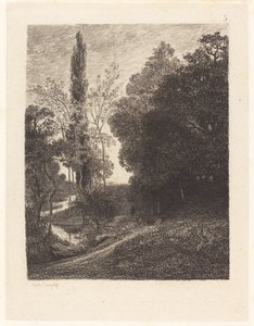 Die Ufer des Cousin von Charles Francois Daubigny