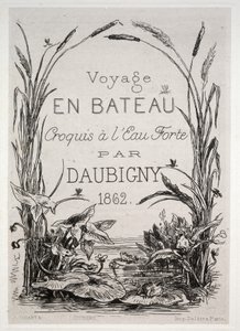 Die Bootsfahrt von Charles Francois Daubigny