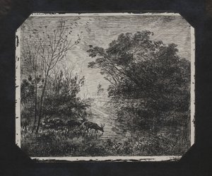 Das Reh, 1862 von Charles Francois Daubigny