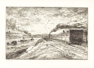 Die Abreise von Charles Francois Daubigny