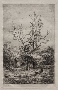Der Obstgarten, 1868 von Charles Francois Daubigny