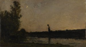 Dämmerung von Charles Francois Daubigny