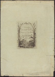 Umschlag für "Voyage en bateau"