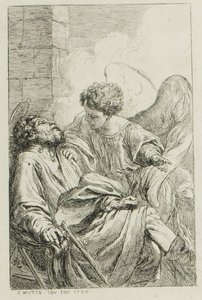 Die Vision des Heiligen Joseph in Ägypten
