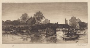 Unbetitelt Alte Brücke, 1888