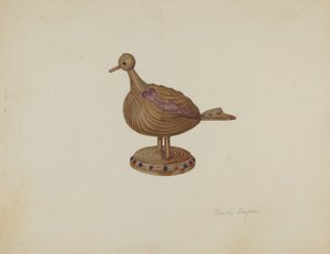 Pa. Deutscher Spielzeugvogel