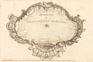 Der Titel von Charles Germain de Saint Aubin