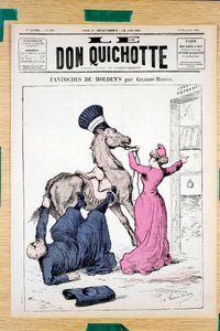 Titelblatt von „Le Don Quichotte“, Nummer 335, Satirique en Colours