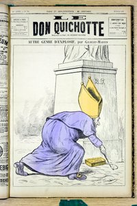 Cover von "Le Don Quixote", Nummer 925, Satirisch in Farben